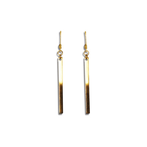 Vertical Ombre Bar Earring