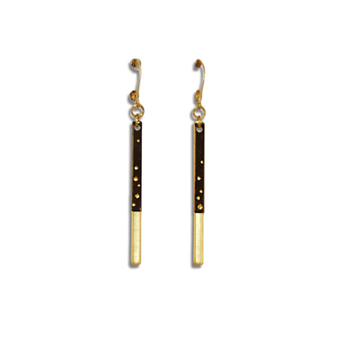 Layered Starry Night Earring