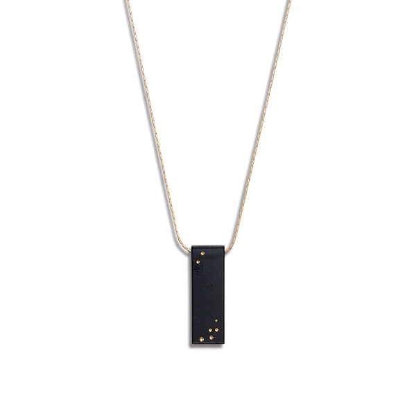 Starry Night Vertical Billet Necklace