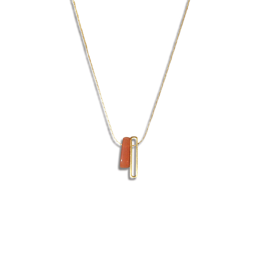 Red Aventurine Minima Necklace