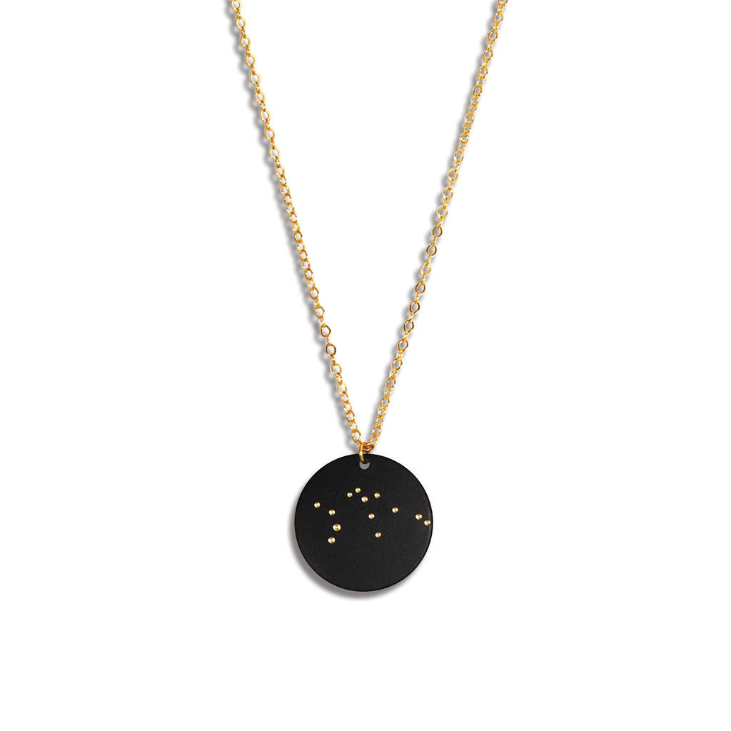Aquarius Zodiac Necklace (January 20-February 18)